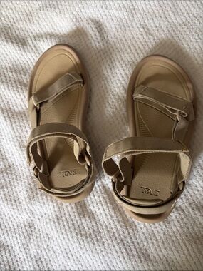 Teva Neutral Tan Outdoor Strappy Sandals